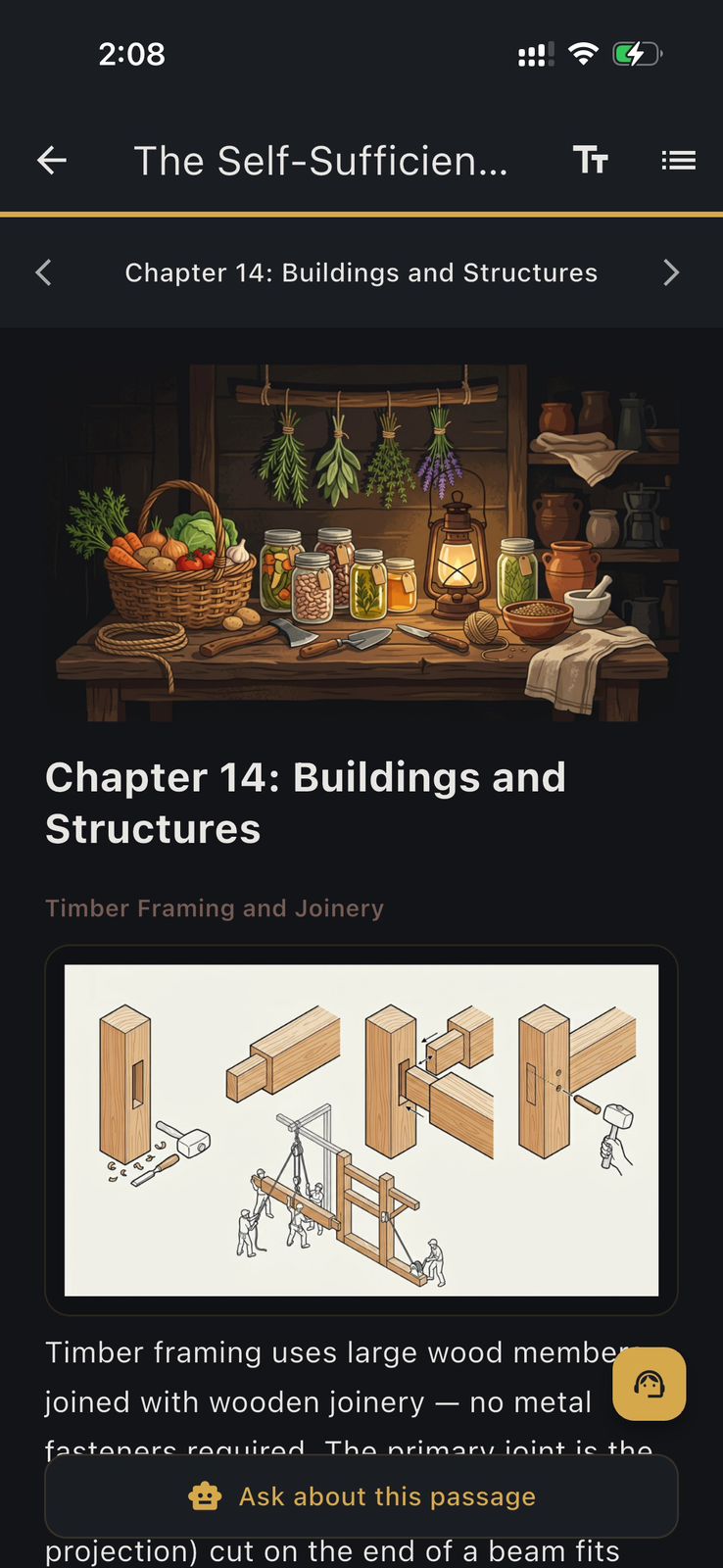 HAVEN homesteading guide : buildings, timber framing, alternative construction